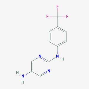 N2-[4-(Trifluoromethyl)phenyl]pyrimidine-2,5-diamineͼƬ