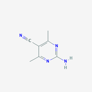 2-AMINO-4,6-DIMETHYLPYRIMIDINE-5-CARBONITRILEͼƬ