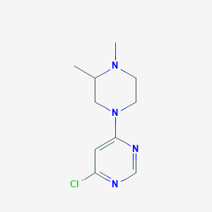 4-Chloro-6-(3,4-dimethylpiperazin-1-yl)pyrimidineͼƬ