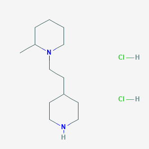 2-Methyl-1-[2-(4-piperidinyl)ethyl]piperidinedihydrochlorideͼƬ