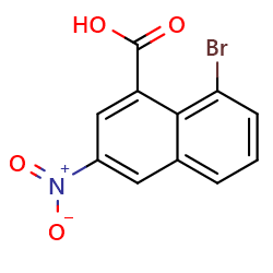 8-bromo-3-nitro-naphthalene-1-carboxylicacidͼƬ