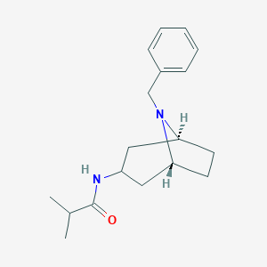 N-[exo-8-benzyl-8-azabicyclo[3,2,1]octan-3-yl]-2-methylpropanamideͼƬ