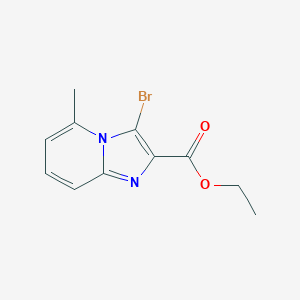 ethyl 3-bromo-5-methylimidazo[1,2-a]pyridine-2-carboxylateͼƬ