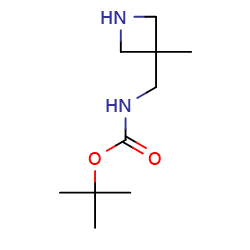 tert-butylN-[(3-methylazetidin-3-yl)methyl]carbamateͼƬ