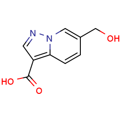 6-(hydroxymethyl)pyrazolo[1,5-a]pyridine-3-carboxylicacidͼƬ