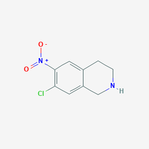 7-Chloro-6-nitro-1,2,3,4-tetrahydroisoquinolineͼƬ