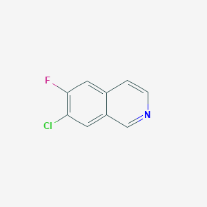 7-chloro-6-fluoroisoquinolineͼƬ