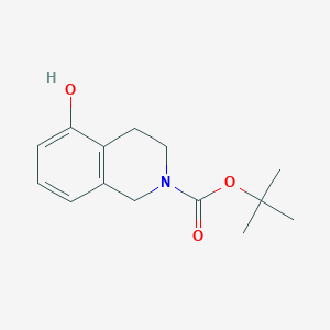 tert-Butyl 5-hydroxy-3,4-dihydroisoquinoline-2(1H)-carboxylateͼƬ