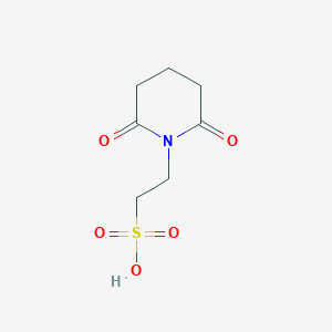 2-(2,6-dioxopiperidin-1-yl)ethane-1-sulfonic acidͼƬ