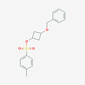 Toluene-4-sulfonic acid cis-3-benzyloxycyclobutyl esterͼƬ