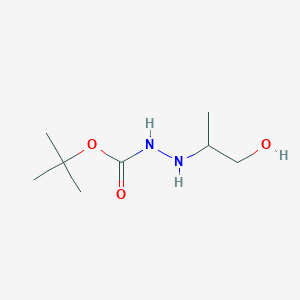 TERT-BUTYL 2-(1-HYDROXYPROPAN-2-YL)HYDRAZINECARBOXYLATEͼƬ