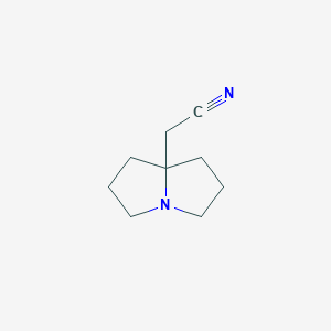 2-(Hexahydro-1H-pyrrolizin-7a-yl)acetonitrileͼƬ