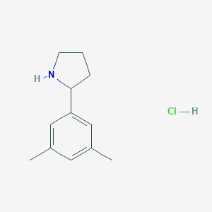 2-(3,5-dimethylphenyl)pyrrolidine hydrochlorideͼƬ