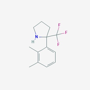 2-(2,3-dimethylphenyl)-2-(trifluoromethyl)pyrrolidineͼƬ