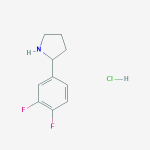 2-(3,4-Difluorophenyl)pyrrolidine HydrochlorideͼƬ