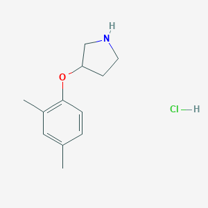 3-(2,4-Dimethylphenoxy)pyrrolidine HydrochlorideͼƬ