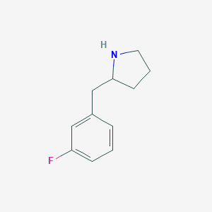 2-[(3-Fluorophenyl)methyl]pyrrolidineͼƬ