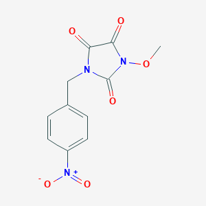 1-Methoxy-3-(4-nitrobenzyl)-1H-imidazole-2,4,5(3H)-trioneͼƬ