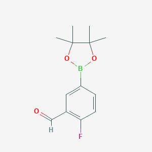 4-Fluoro-3-formylphenylboronic acid,pinacol esterͼƬ