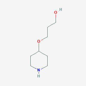 3-(piperidin-4-yloxy)propan-1-olͼƬ