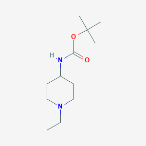 tert-Butyl(1-ethylpiperidin-4-yl)carbamateͼƬ