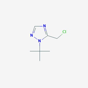 1-tert-butyl-5-(chloromethyl)-1H-1,2,4-triazoleͼƬ