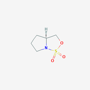 (S)-4,5,6-Tetrahydro-3H-pyrrolo[1,2-C]oxathiazole 1,2-DioxideͼƬ