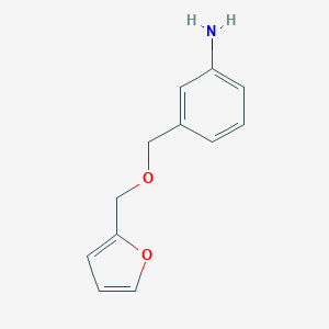 3-[(Furan-2-ylmethoxy)methyl]anilineͼƬ