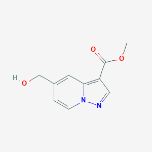 methyl5-(hydroxymethyl)pyrazolo[1,5-a]pyridine-3-carboxylateͼƬ