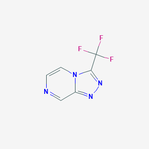 3-(trifluoromethyl)-[1,2,4]triazolo[4,3-a]pyrazineͼƬ