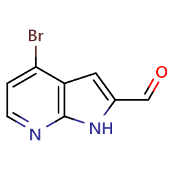 4-bromo-1H-pyrrolo[2,3-b]pyridine-2-carbaldehydeͼƬ