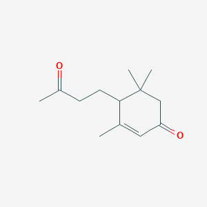 3,5,5-Trimethyl-4-(3-oxobutyl)-2-cyclohexen-1-oneͼƬ