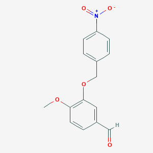 4-Methoxy-3-[(4-nitrophenyl)methoxy]benzaldehydeͼƬ