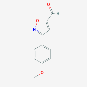 3-(4-Methoxyphenyl)-1,2-oxazole-5-carbaldehydeͼƬ