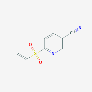 6-(Ethenesulfonyl)pyridine-3-carbonitrileͼƬ