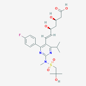 S-Desmethyl-S-(2-hydroxy-2-methylpropyl)Rosuvastatin Sodium SaltͼƬ