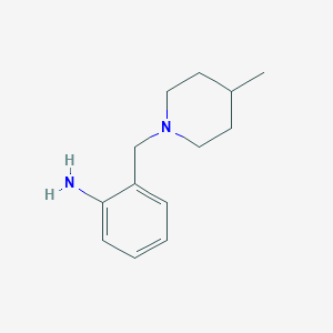 2-[(4-Methylpiperidin-1-yl)methyl]anilineͼƬ