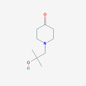 1-(2-Hydroxy-2-methylpropyl)piperidin-4-oneͼƬ