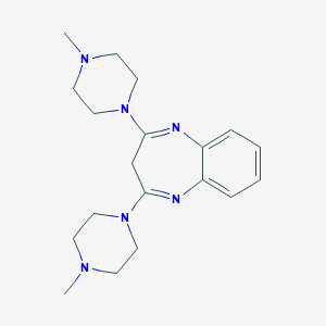 2,4-Bis(4-methyl-1-piperazinyl)-3H-1,5-benzodiazepineͼƬ