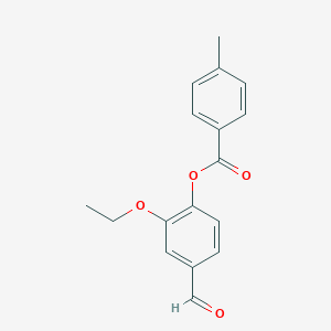 2-ethoxy-4-formylphenyl 4-methylbenzoateͼƬ