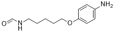 Formamide,N-(5-(p-aminophenoxy)pentyl)-ͼƬ