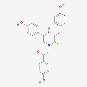 N-[-Hydroxy--(4-hydroxyphenyl)ethyl] Ractopamine(Mixture of Diastereomers)ͼƬ