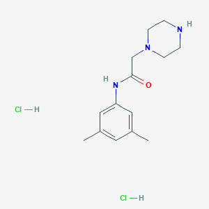 N-(3,5-Dimethylphenyl)-2-piperazin-1-ylacetamidedihydrochlorideͼƬ