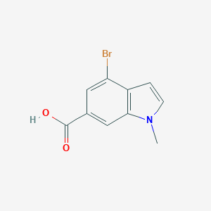 4-Bromo-1-methyl-1H-indole-6-carboxylic acidͼƬ