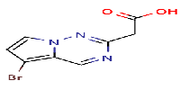 2-{5-bromopyrrolo[2,1-f][1,2,4]triazin-2-yl}aceticacidͼƬ