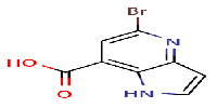 5-bromo-1H-pyrrolo[3,2-b]pyridine-7-carboxylicacidͼƬ