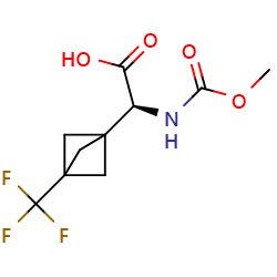 (2S)-2-[(methoxycarbonyl)amino]-2-[3-(trifluoromethyl)bicyclo[1,1,1]pentan-1-yl]aceticacidͼƬ