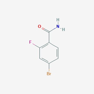 4-Bromo-2-fluorobenzamideͼƬ