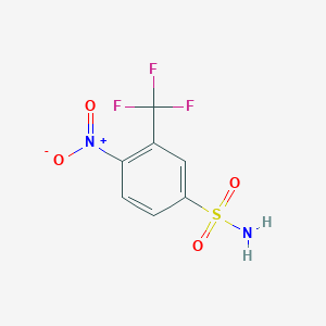 4-Nitro-3-(trifluoromethyl)benzenesulphonamideͼƬ