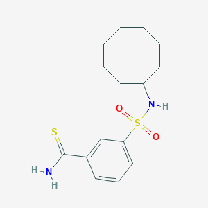 3-(Cyclooctylsulfamoyl)benzene-1-carbothioamideͼƬ